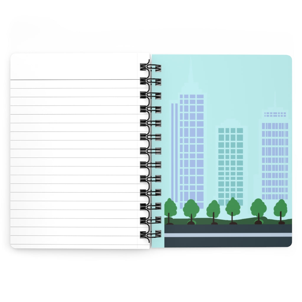 Goldie In The City Spiral Bound Journal